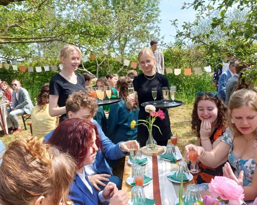 Viering op de Eemlandhoeve